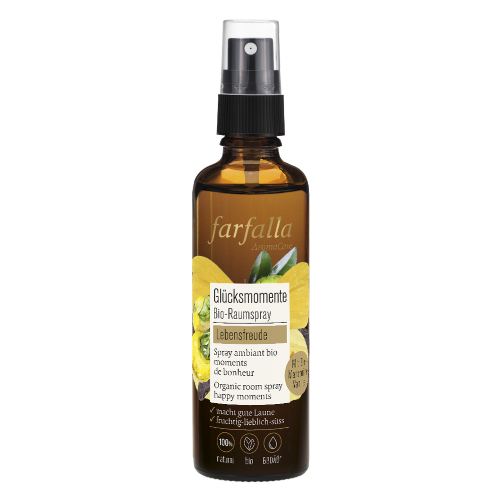 FARFALLA Bio-Raumspray Vanille-Mandarine 75 ml