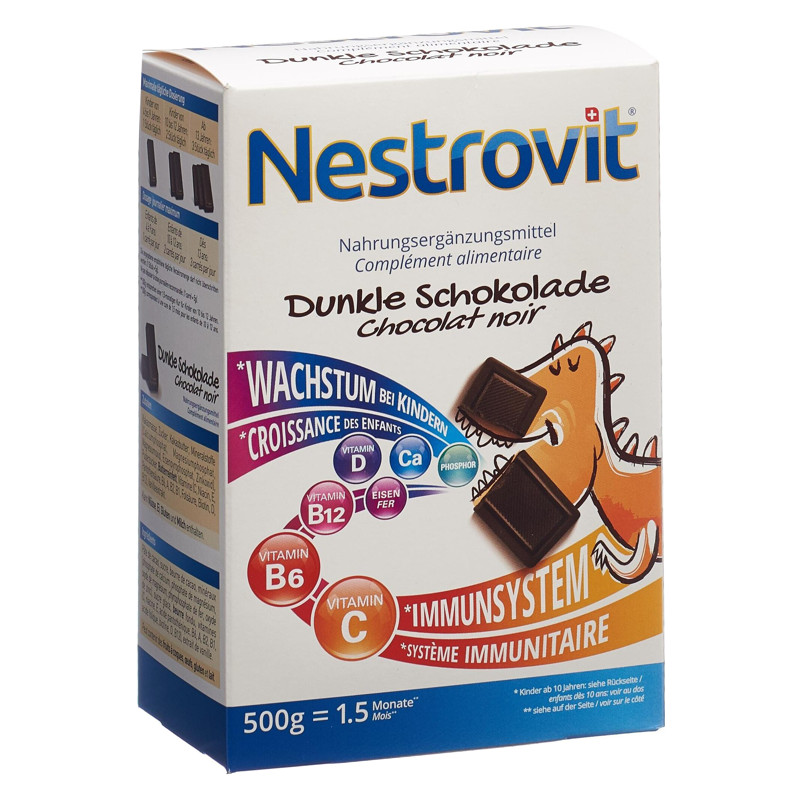 NESTROVIT Dunkle Schokolade 500 g NESTROVIT Dunkle Schokolade 500 g