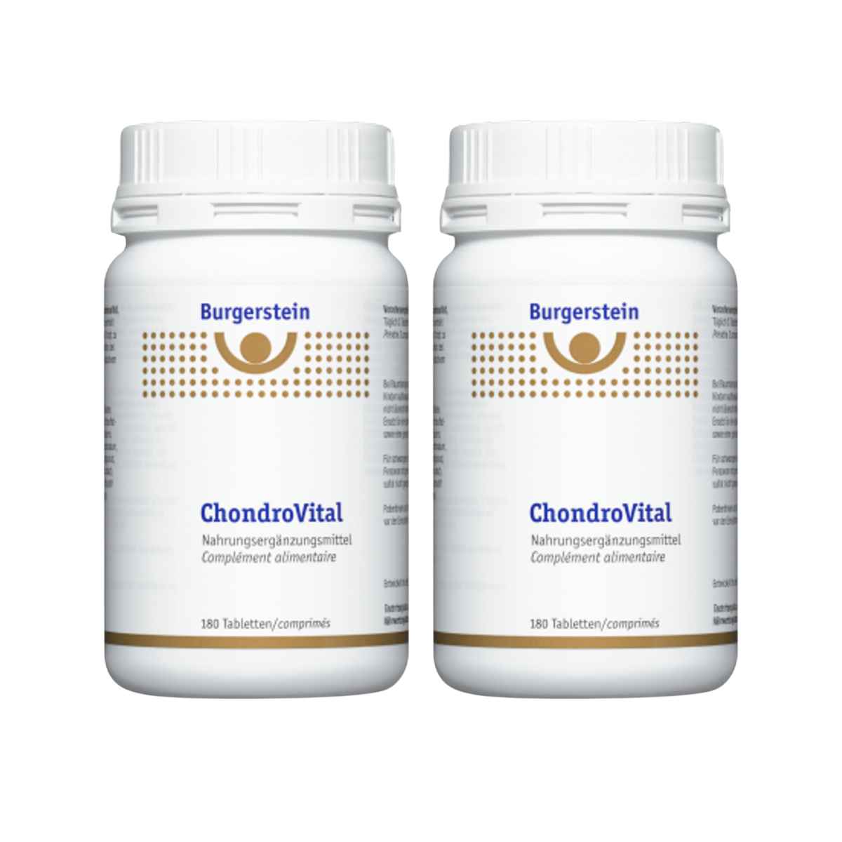 Burgerstein ChondroVital comprimés boîte 2x 180 pièces Burgerstein ChondroVital comprimés boîte 2x 180 pièces