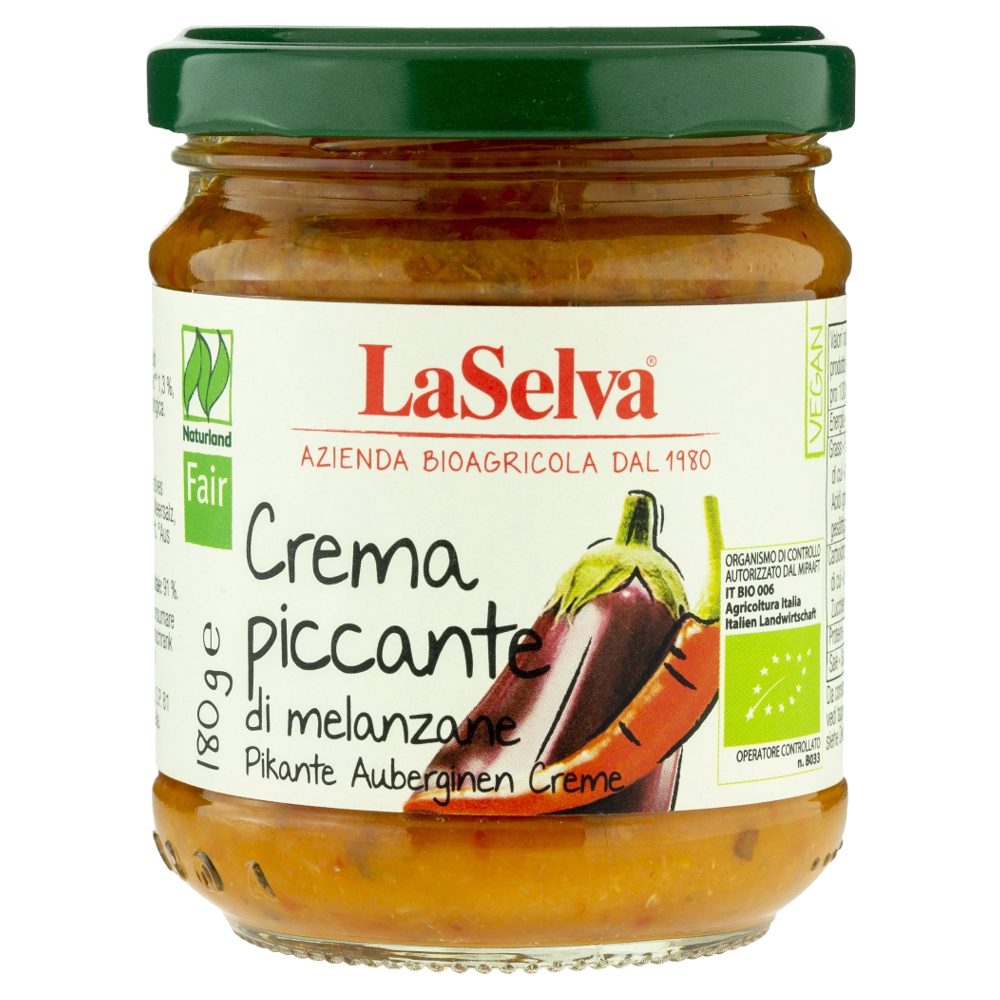 La Selva pikante Auberginencreme 180 g La Selva pikante Auberginencreme 180 g