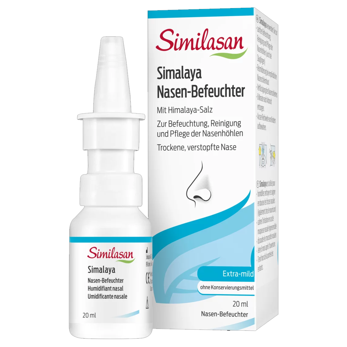 Simalaya Nasen-Befeuchter Spray Flasche 20 ml Simalaya Nasen-Befeuchter Spray Flasche 20 ml