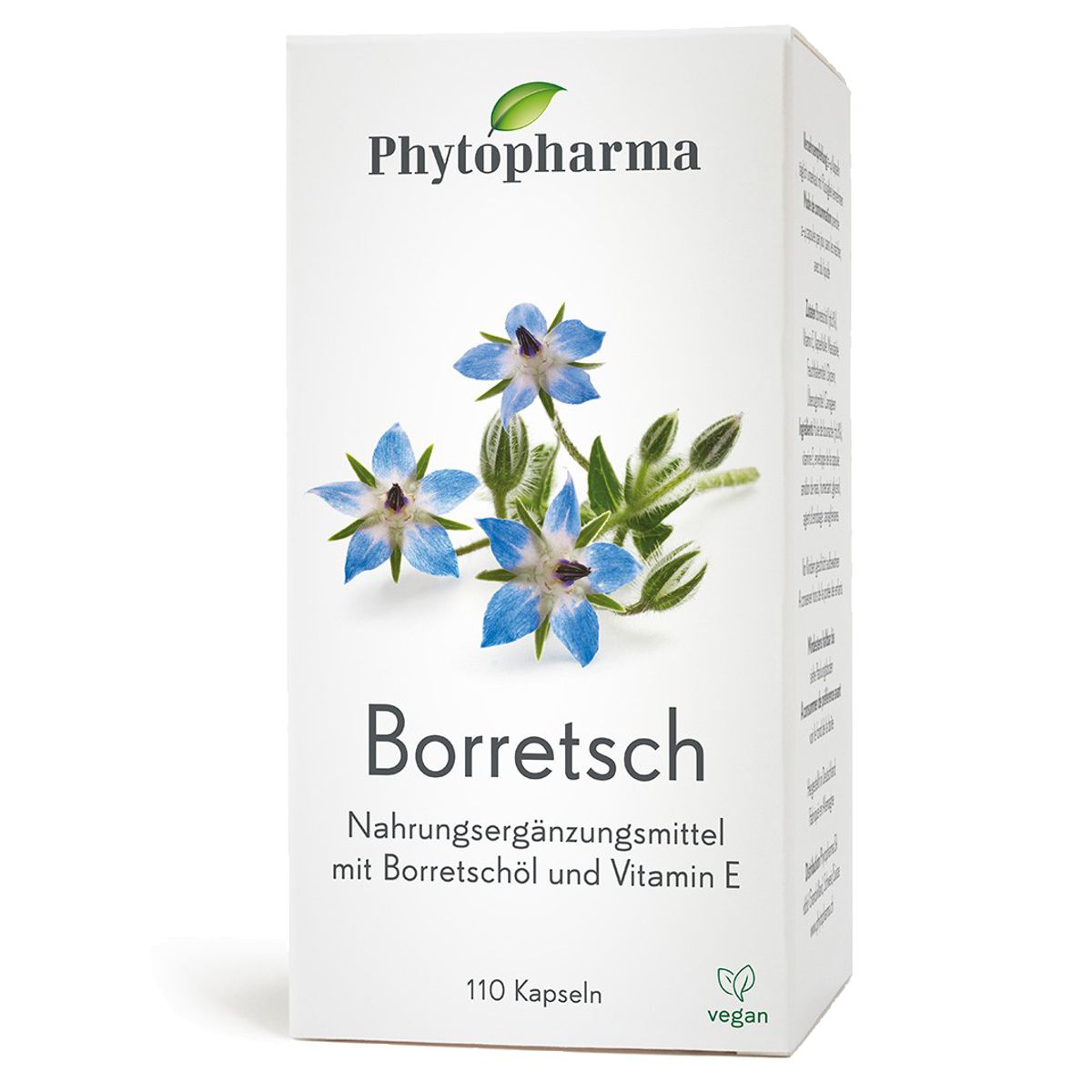 Phytopharma Borretsch Kapseln 110 Stück Phytopharma Borretsch Kapseln 110 Stück