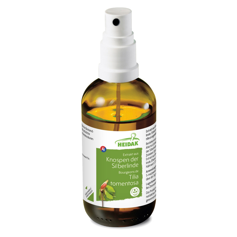 Heidak Knospe Silberlinde Tilia tomentosa Flasche 30 ml Heidak Knospe Silberlinde Tilia tomentosa Flasche 30 ml