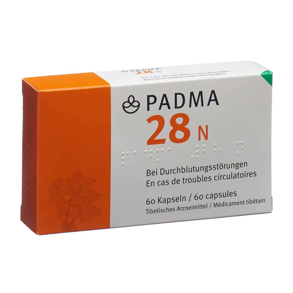 Padma 28 N Gélules 60 pièces