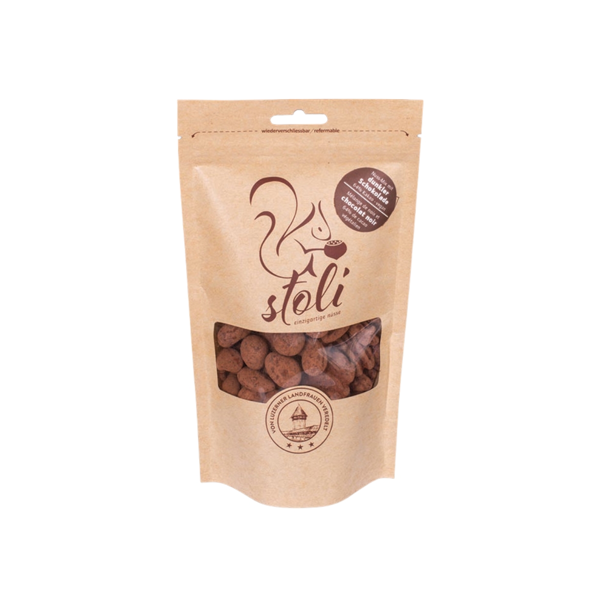 Stoli Nuss-Mix mit dunkler Schokolade 175 g