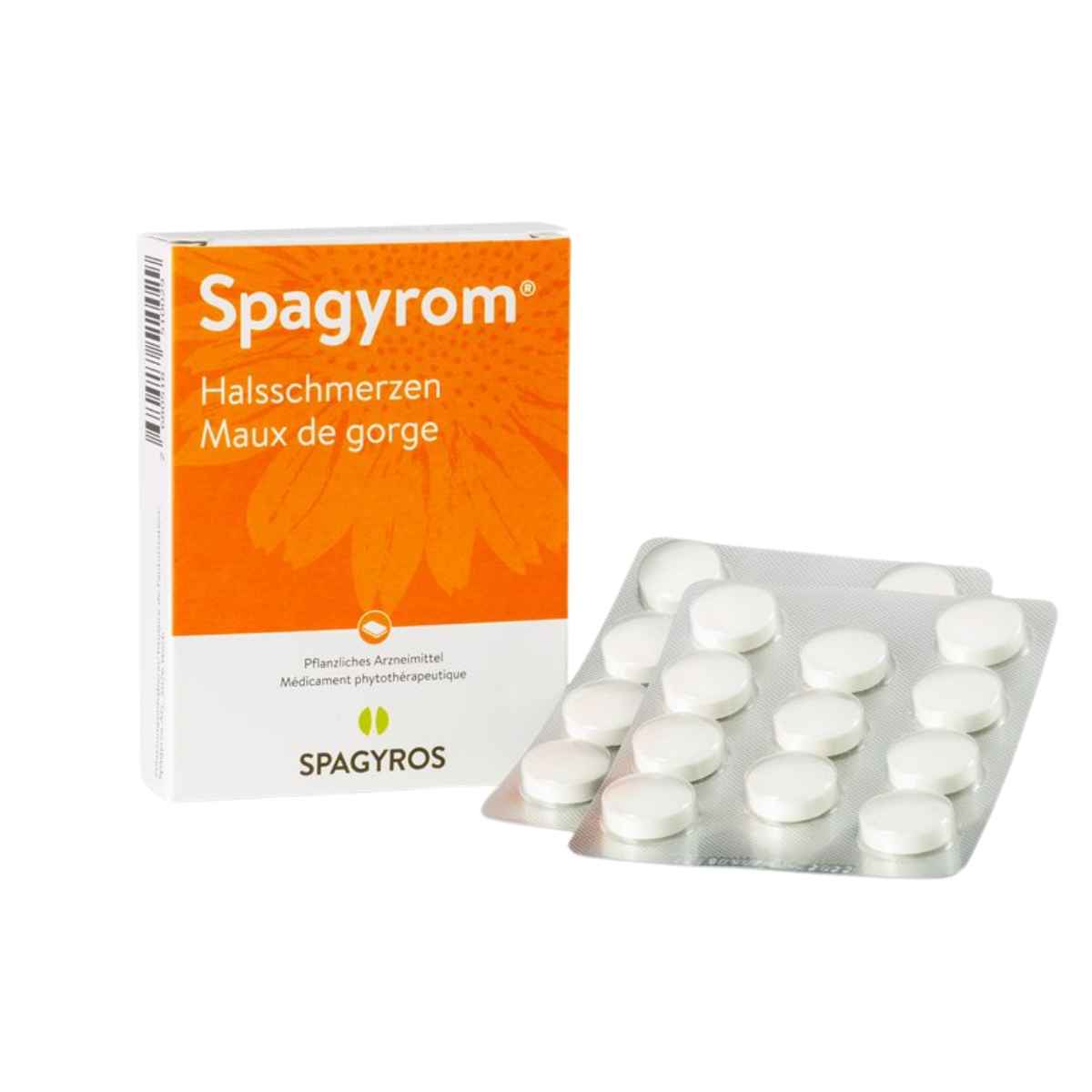 Spagyrom Halsschmerzen Lutschtabletten 22 Stück