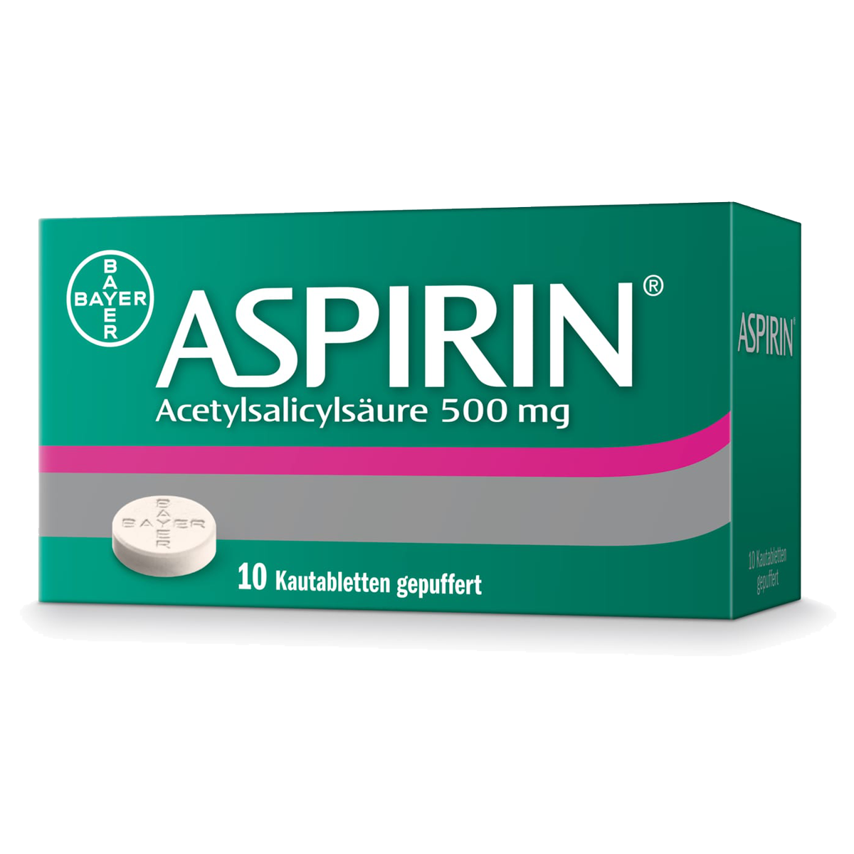 Aspirin Kautabletten 500 mg 10 Stück