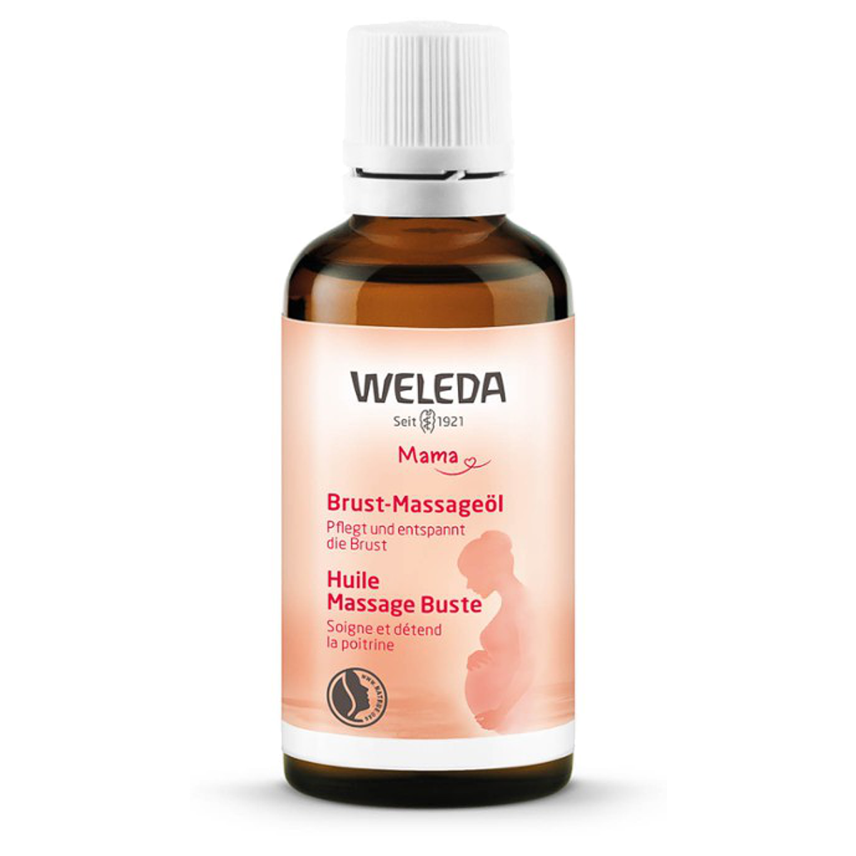 Weleda Brust-Massageöl Flasche 50 ml Weleda Brust-Massageöl Flasche 50 ml