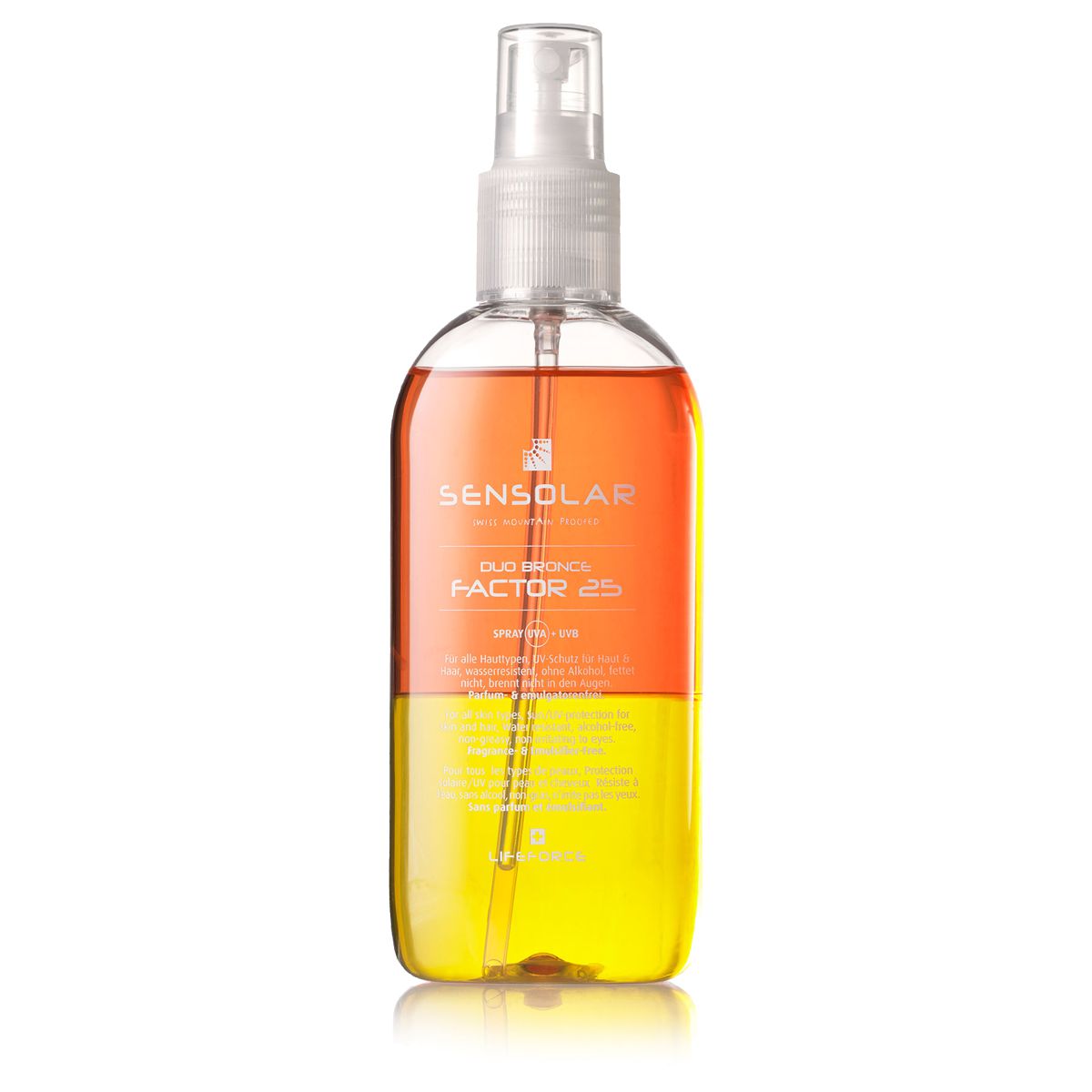 Sensolar Sonnenspray ohne Emulgator LSF 25 200 ml Sensolar Sonnenspray ohne Emulgator LSF 25 200 ml