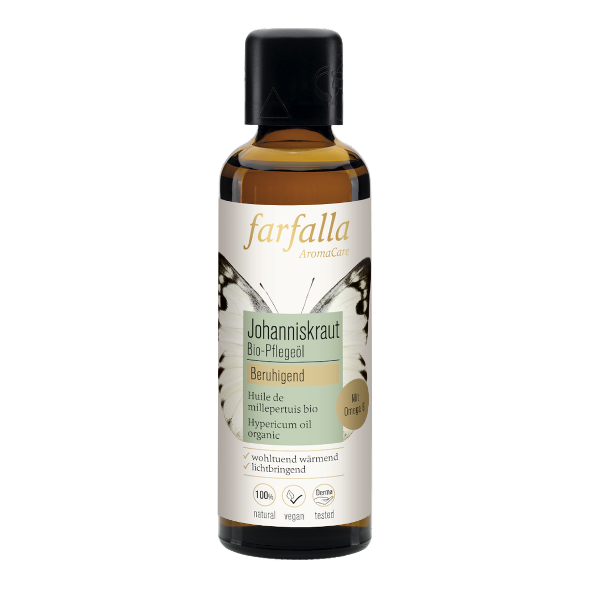 FARFALLA Bio-Pflegeöl Johanniskraut 75 ml FARFALLA Bio-Pflegeöl Johanniskraut 75 ml