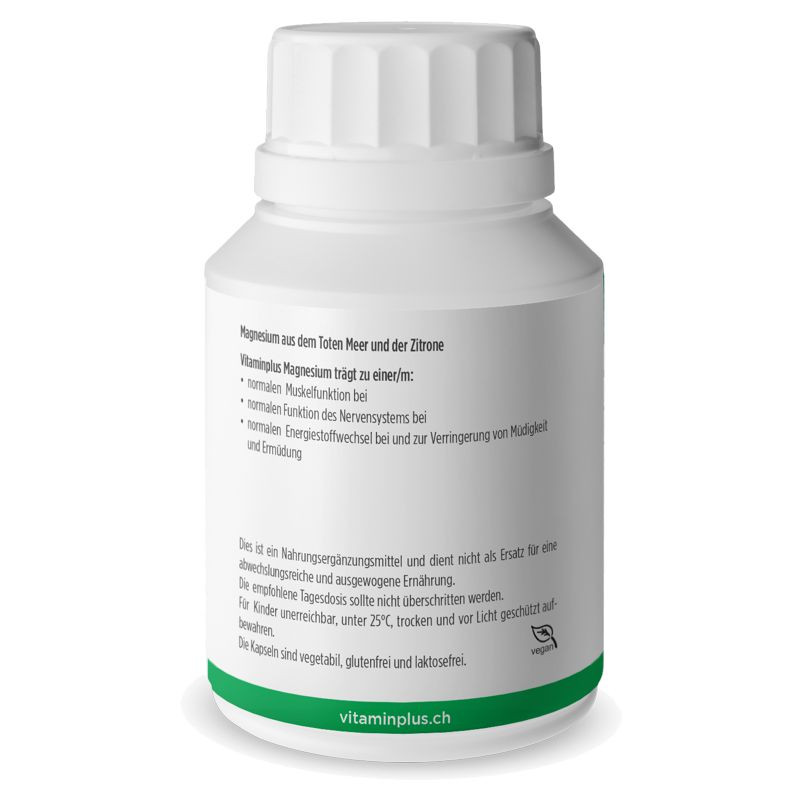 Vitaminplus Magnesium Kapseln 120 Stück Vitaminplus Magnesium Kapseln 120 Stück