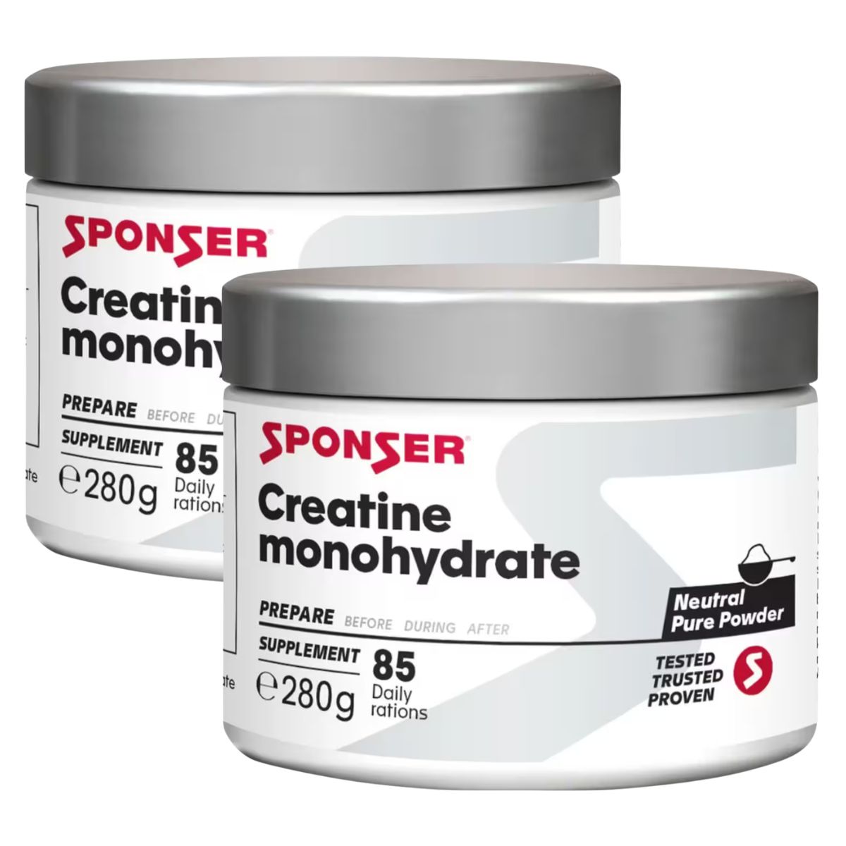 Sponser Creatine Monohydrate Pulver 2x 280 g