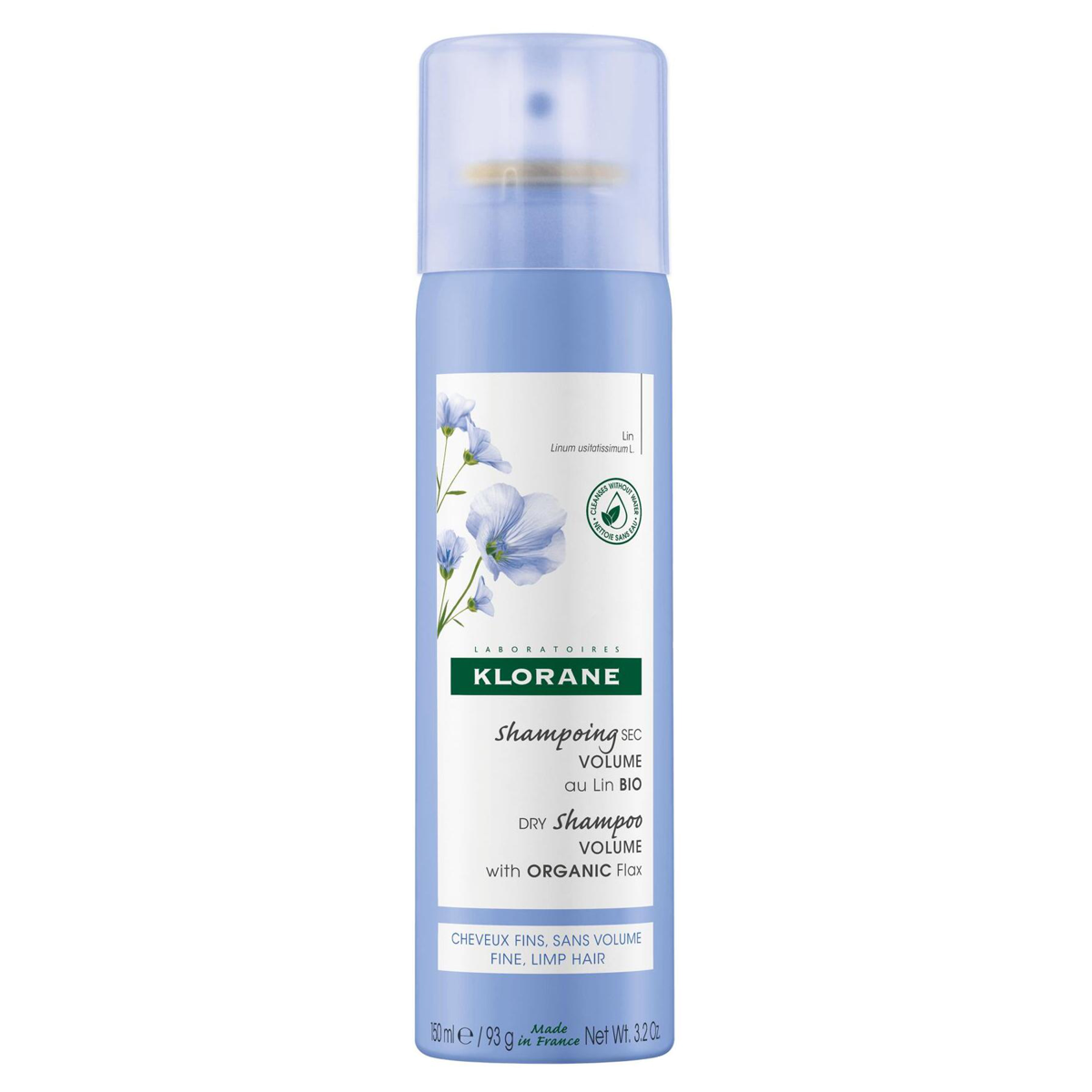 Klorane Trockenshampoo Leinen Spray 150 ml Klorane Trockenshampoo Leinen Spray 150 ml