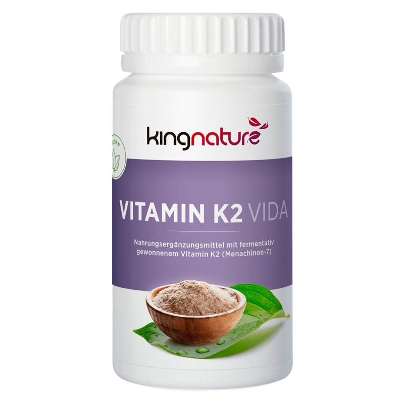Kingnature Vitamin K2 Vida Kapseln 120 Stück
