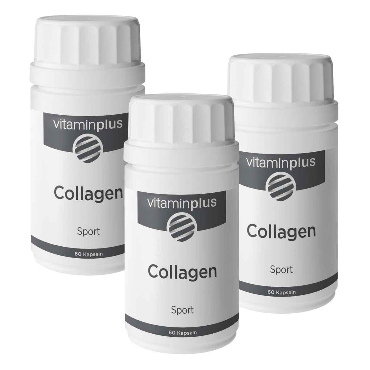Vitaminplus Collagen Sport Kapseln 3x 60 Stück