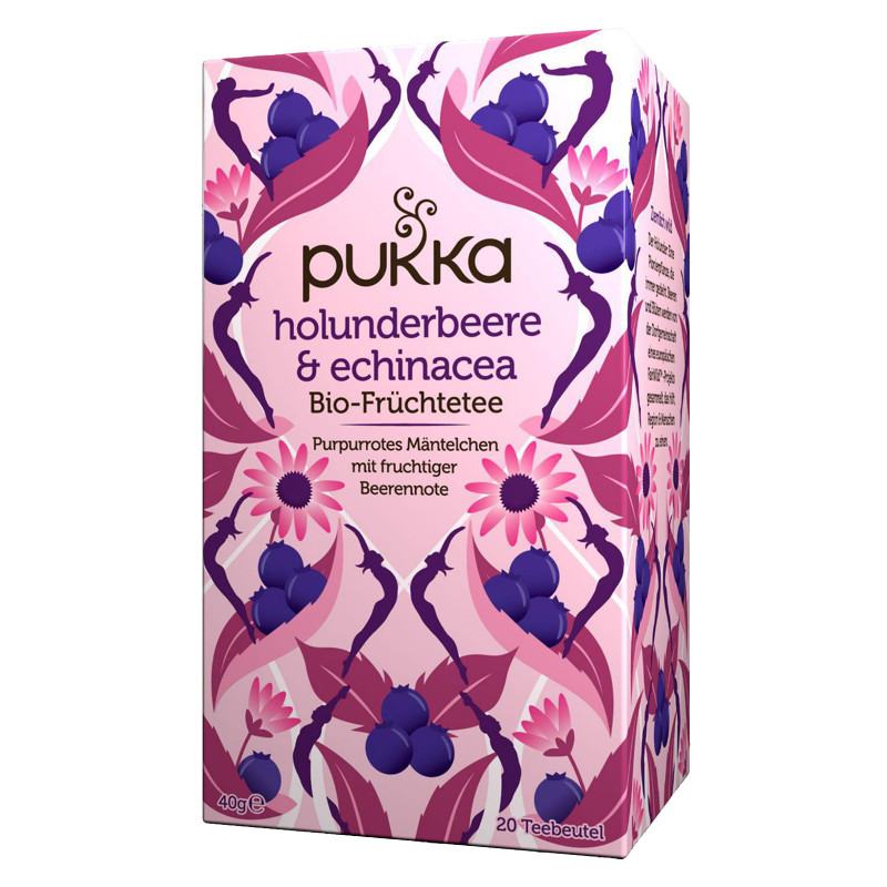 PUKKA Holunder & Echinacea Tee Bio 20 Beutel PUKKA Holunder & Echinacea Tee Bio 20 Beutel