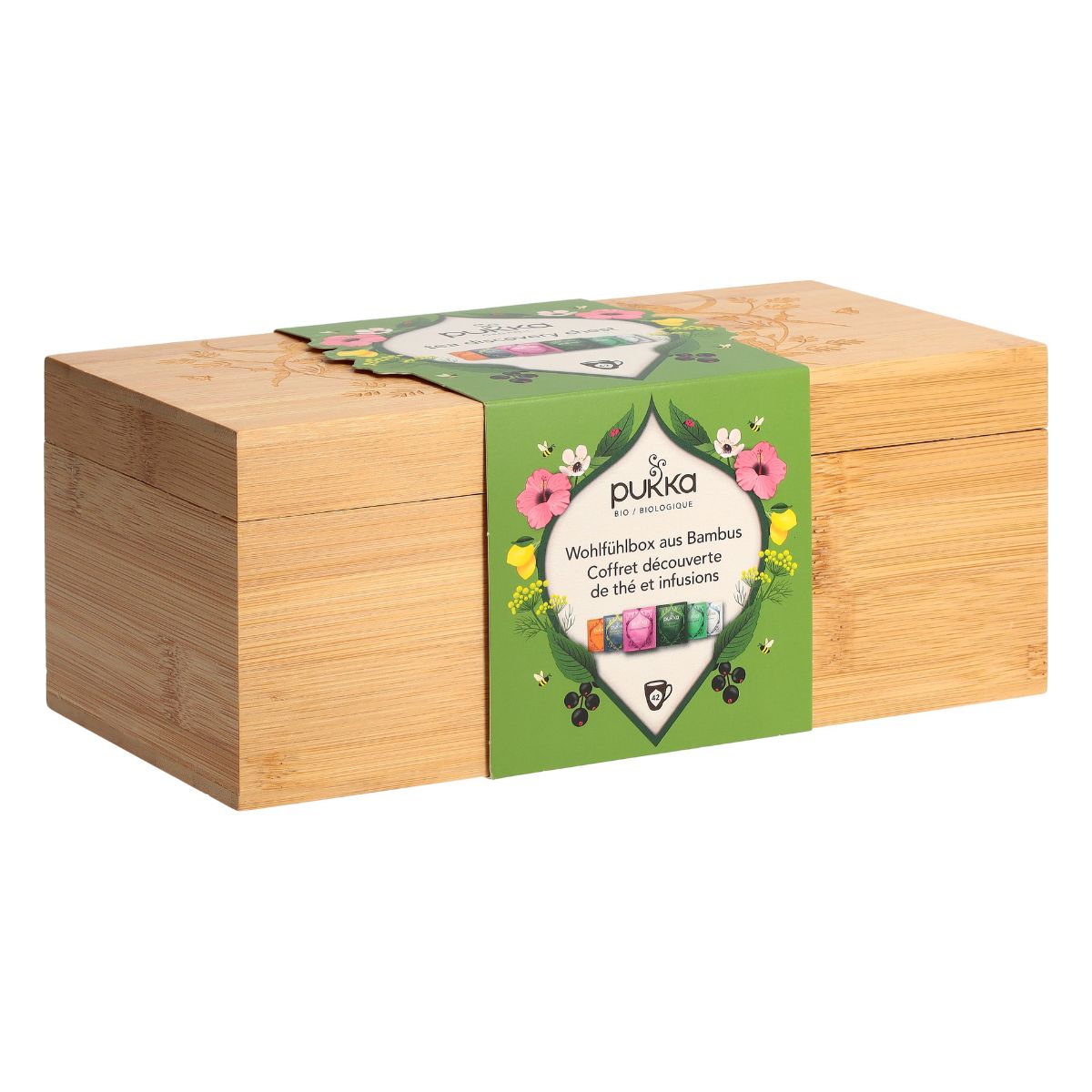 Pukka Wohlfühlbox aus Bambus