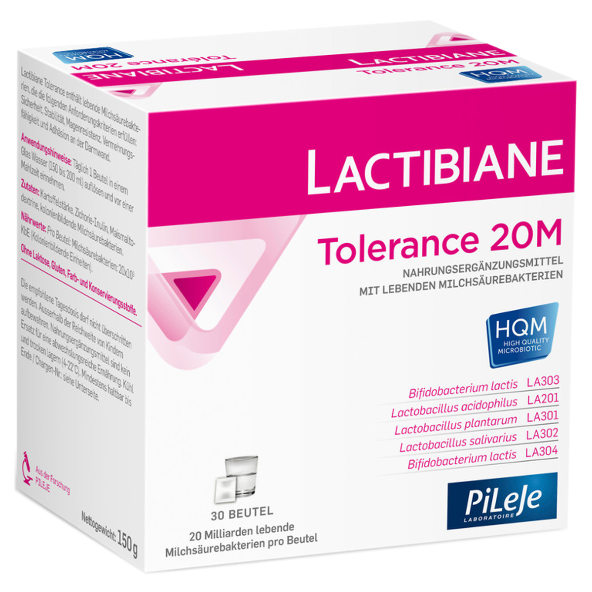 Lactibiane Tolerance Pulver 20M Beutel 30 Stück