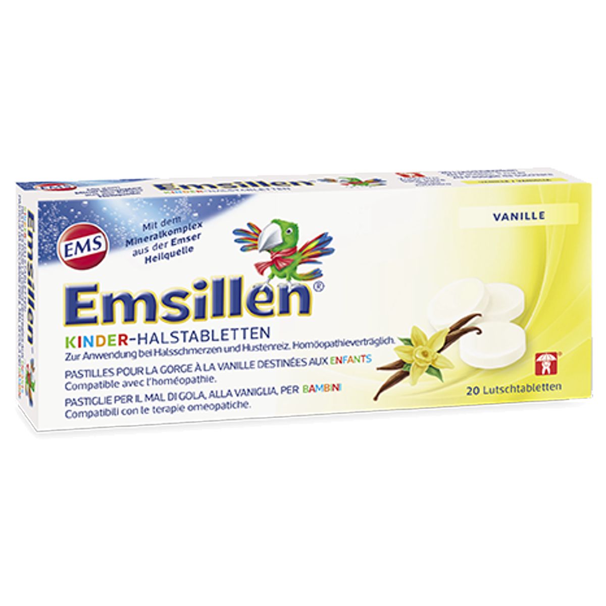 Emsillen Kinder-Halstabletten 20 Stück Emsillen Kinder-Halstabletten 20 Stück