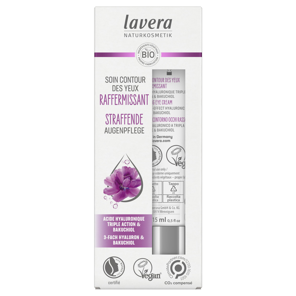 Lavera Augenpflege straffend 15 ml