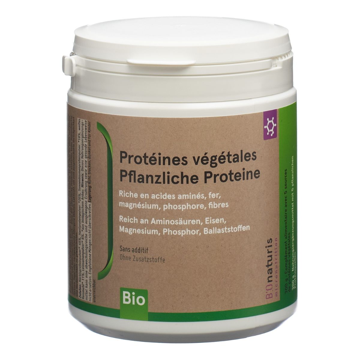 Bionaturis Protéines végétales en poudre 300 g