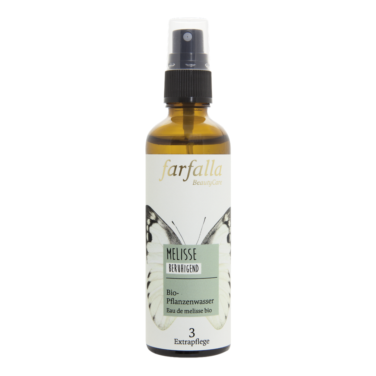 FARFALLA Bio-Pflanzenwasser Melisse Spray 75 ml