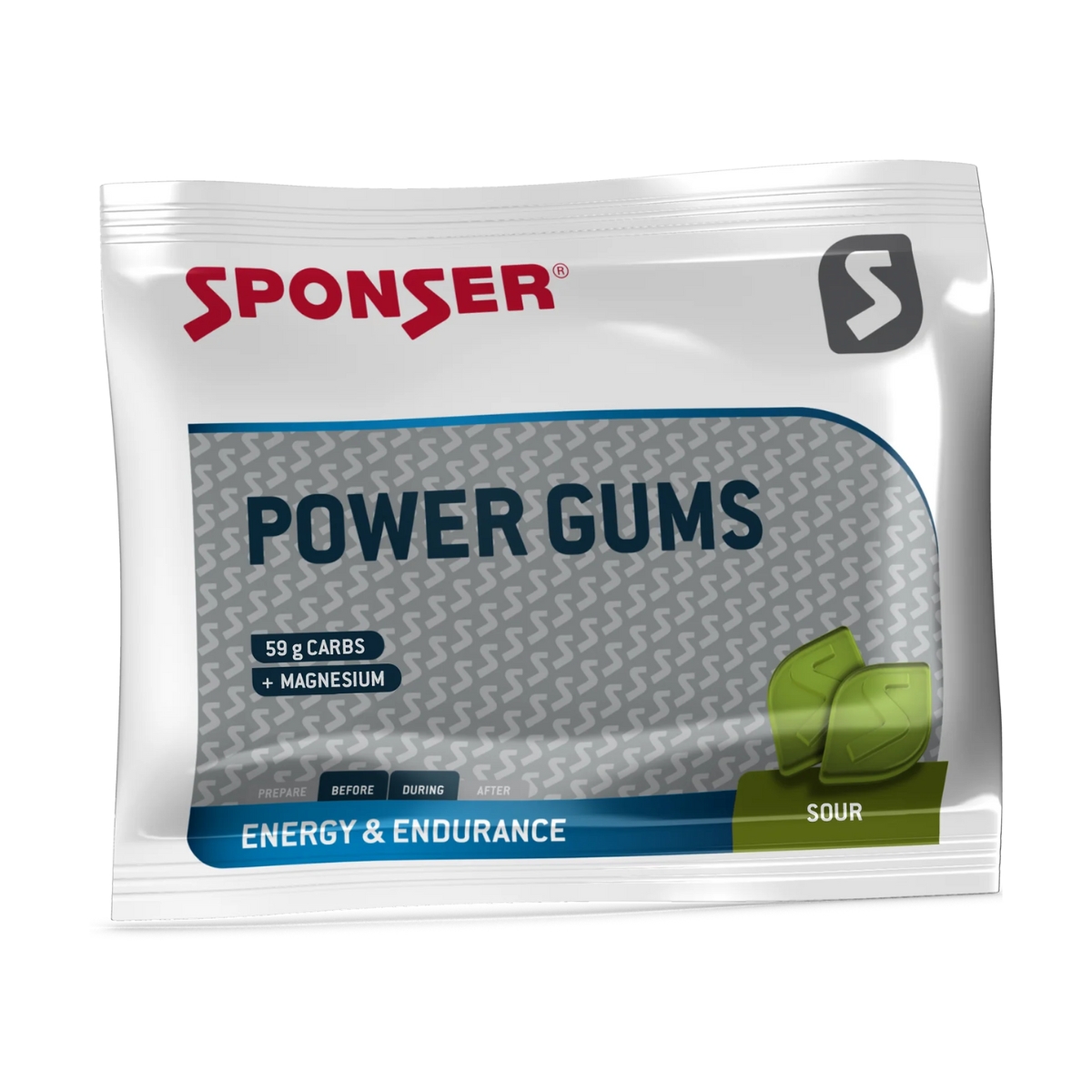 Sponser Power Gums Sour Beutel 75 g Sponser Power Gums Sour Beutel 75 g
