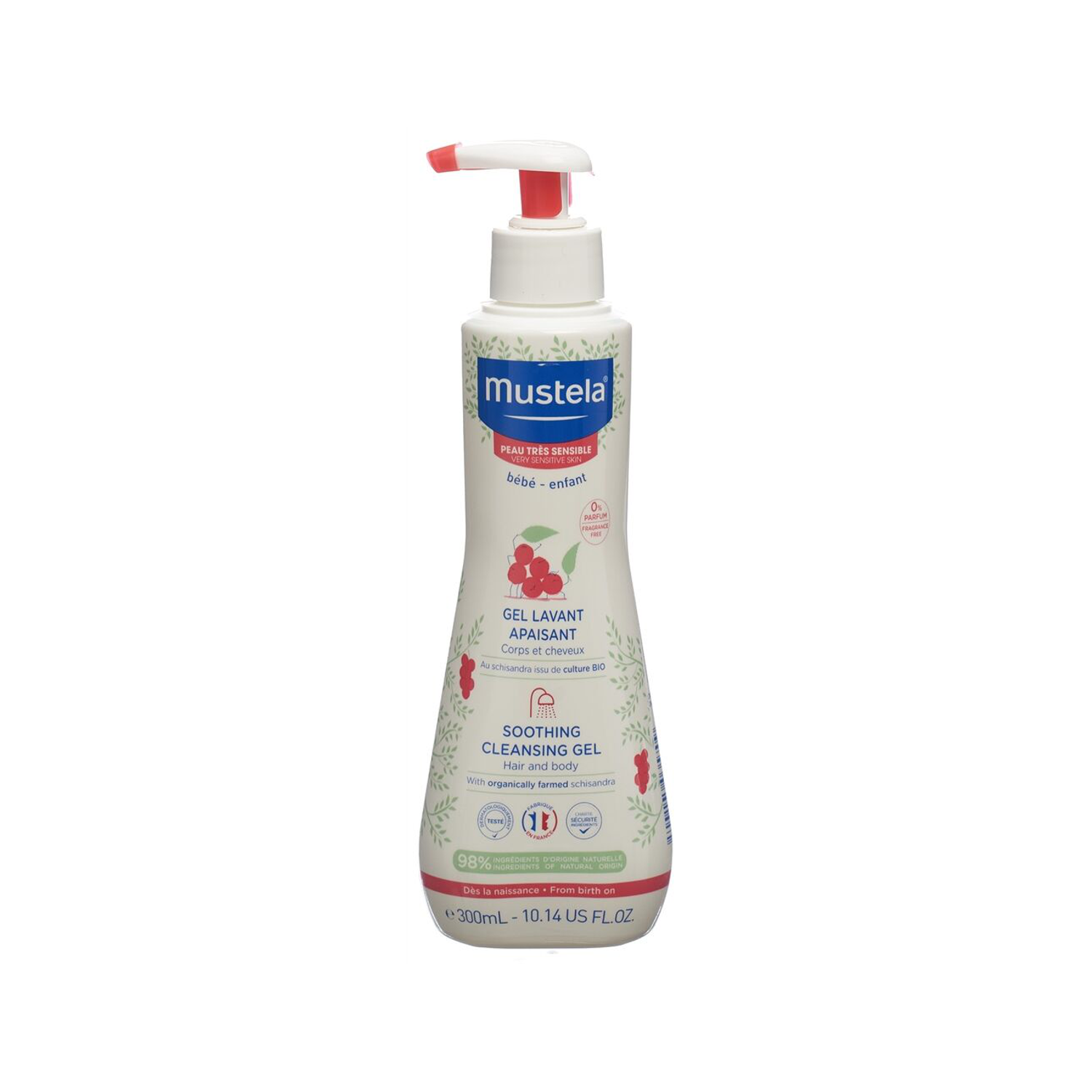 Mustela beruhigendes Waschgel Fl 300ml