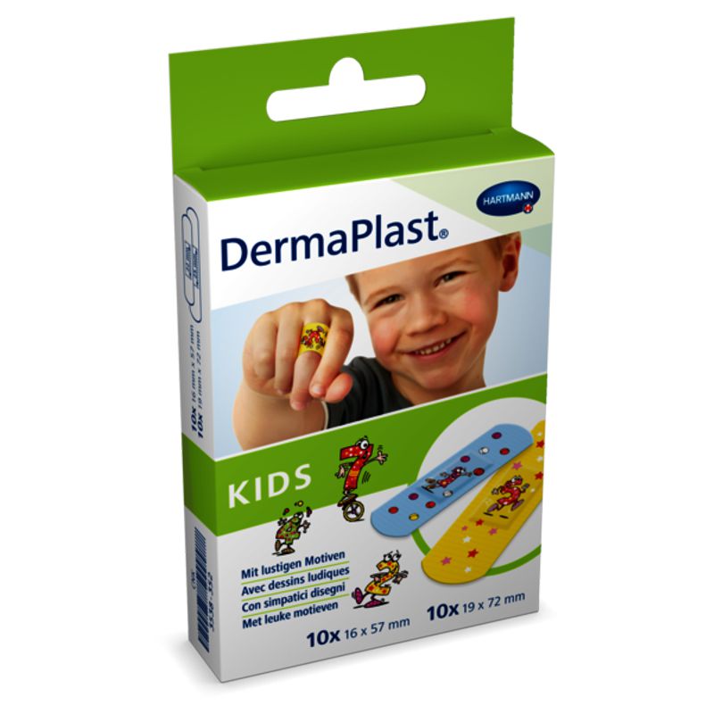 DERMAPLAST Kids Strips 2 Grössen 20 Stück DERMAPLAST Kids Strips 2 Grössen 20 Stück