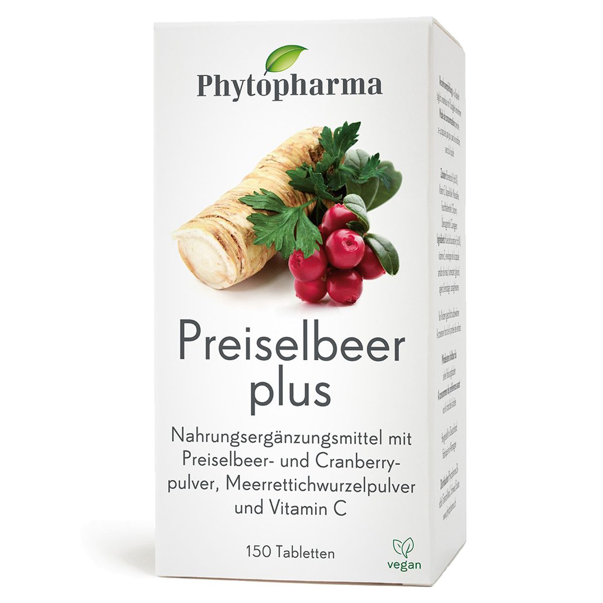 Phytopharma Preiselbeer plus Tabletten 150 Stück Phytopharma Preiselbeer plus Tabletten 150 Stück