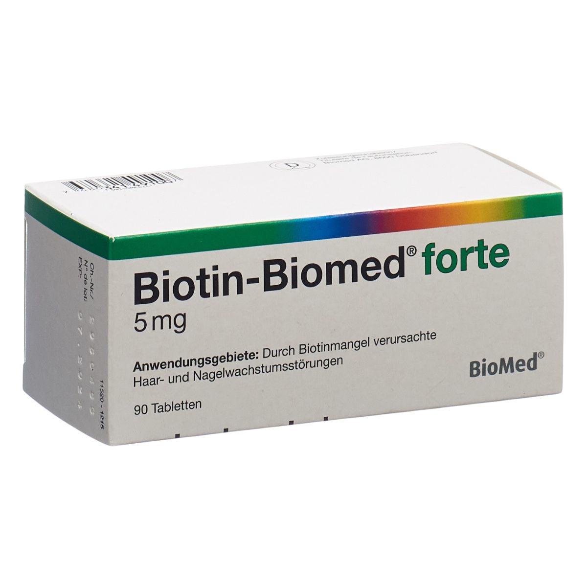 BIOTIN Biomed forte 5 mg BIOTIN Biomed forte 5 mg