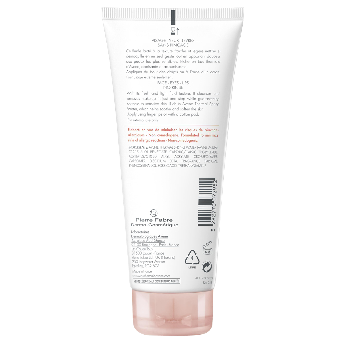 Avène 3-in-1 Reinigungsfluid 200 ml Avène 3-in-1 Reinigungsfluid 200 ml