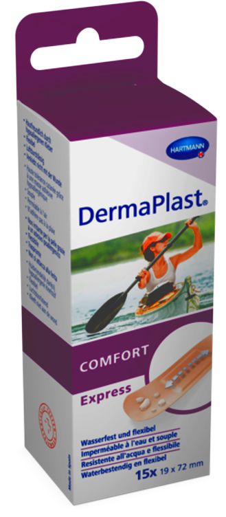 DERMAPLAST COMFORT Express Strips 19 x 72 mm 15 Stk