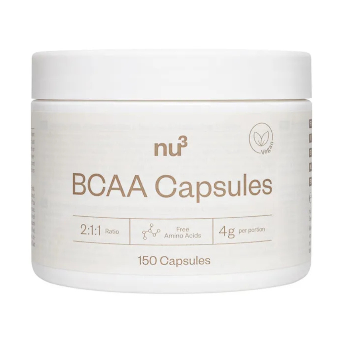 Nu3 BCAA gélules 150 pièces Nu3 BCAA gélules 150 pièces