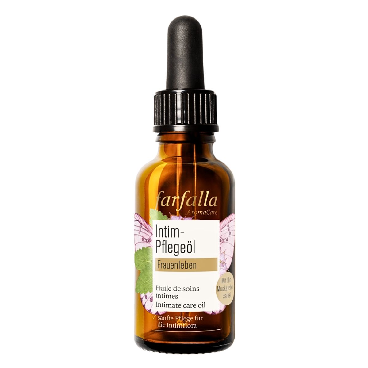 FARFALLA Frauenleben Intim Pflegeöl Muskateller 30 ml