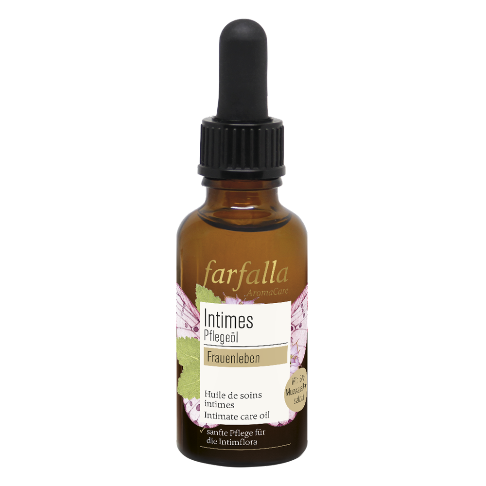 FARFALLA Frauenleben Intim Pflegeöl Muskateller 30 ml FARFALLA Frauenleben Intim Pflegeöl Muskateller 30 ml