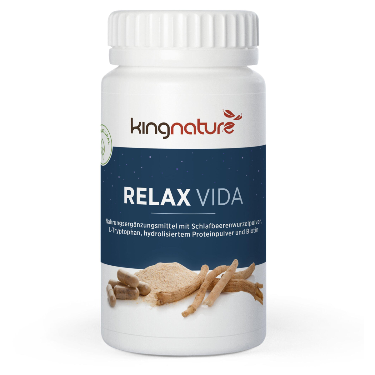 Kingnature Relax Vida Kapseln 60 Stück Kingnature Relax Vida Kapseln 60 Stück