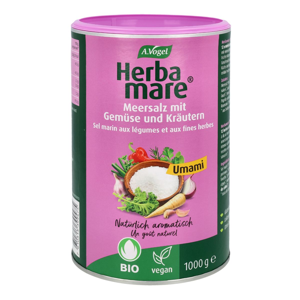 A.Vogel Herbamare Kräutersalz Umami 1000 g