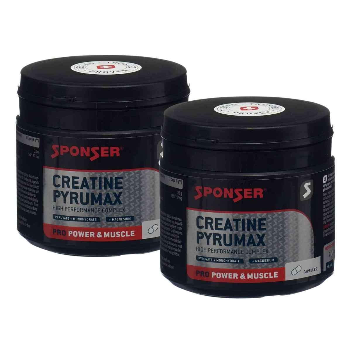 Sponser Creatine Pyrumax Kapseln 2x 280 Stück