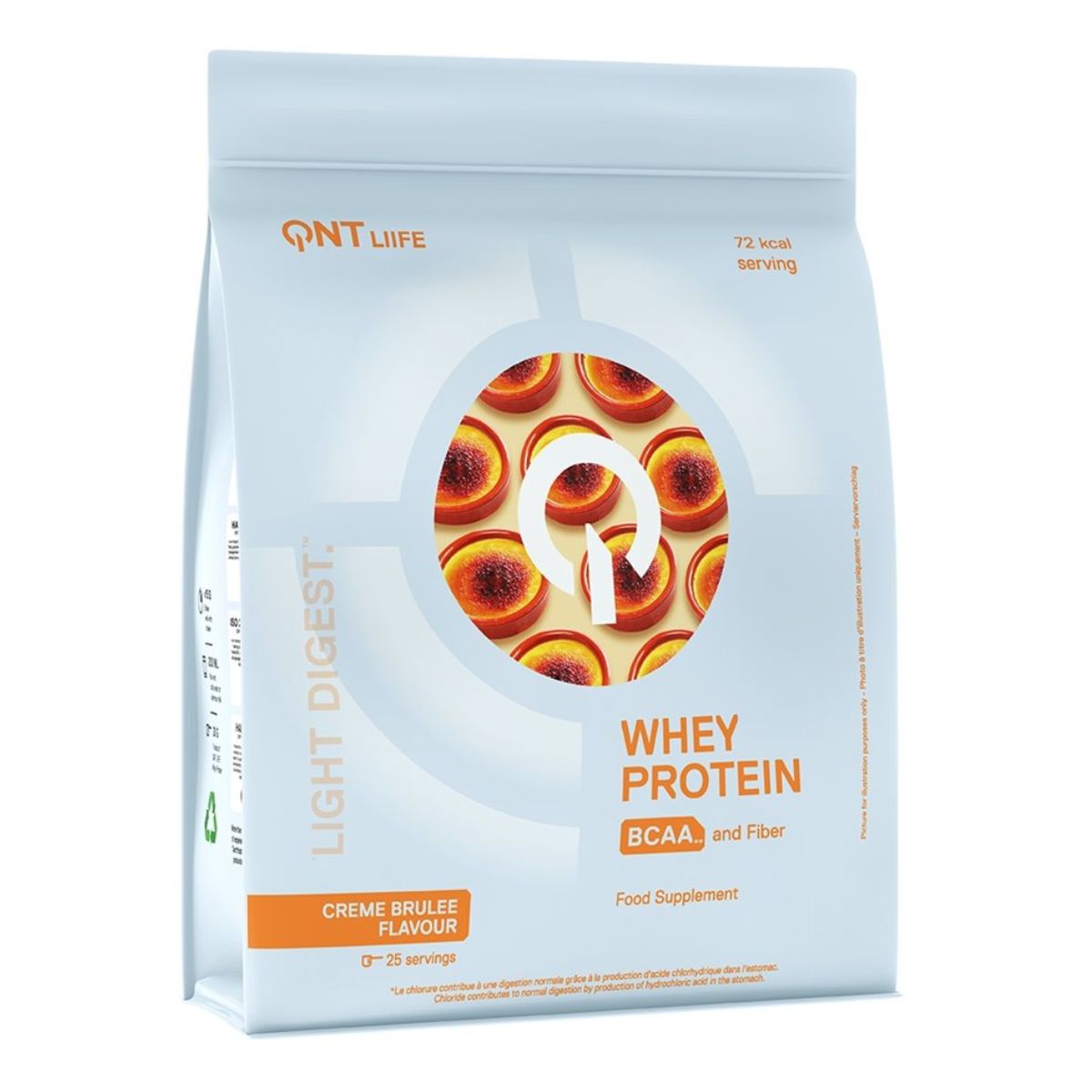 QNT Light Digest Whey Protein 500 g Crème Brûlée