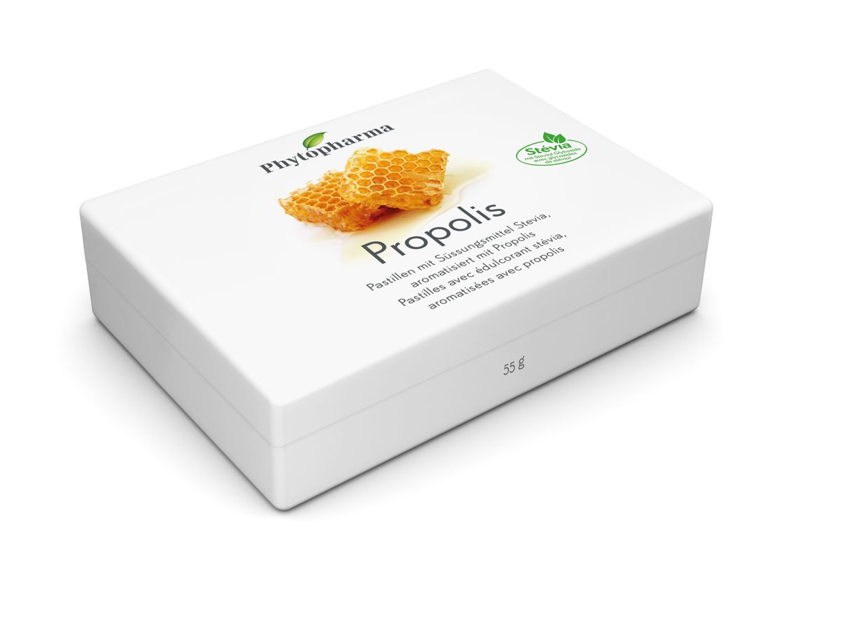 Phytopharma Propolis Pastillen Dose 55g Phytopharma Propolis Pastillen Dose 55g