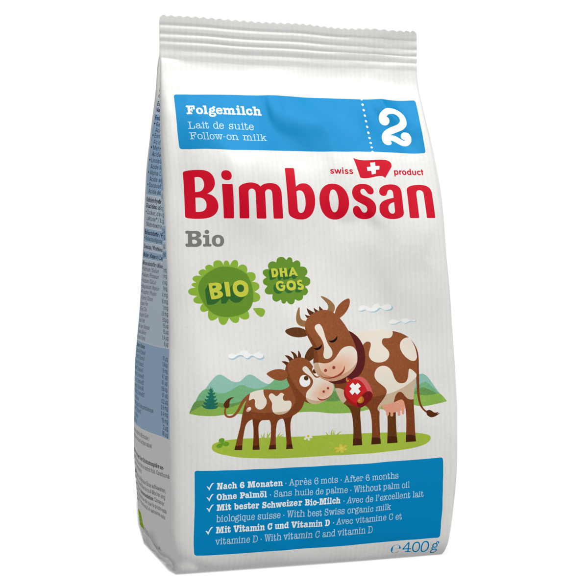 Bimbosan Bio 2 Folgemilch refill 400 g Bimbosan Bio 2 Folgemilch refill 400 g