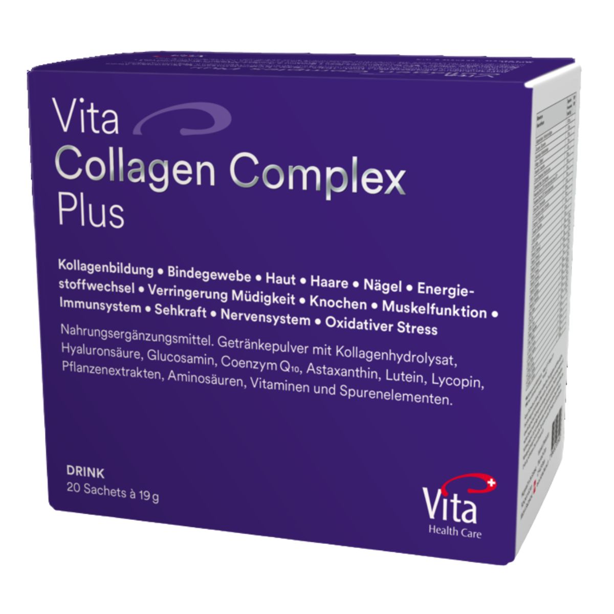 Vita Collagen Complex Plus Drink Sachets 20 Stück
