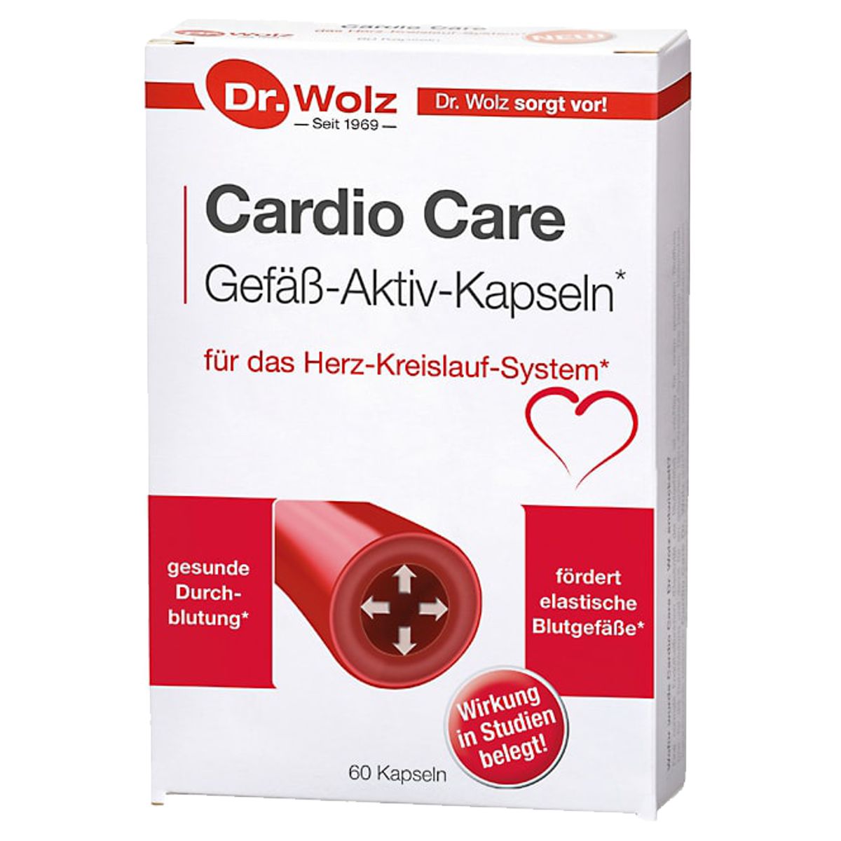 Dr. Wolz Cardio Care Kapseln Bilster 60 Stück Dr. Wolz Cardio Care Kapseln Bilster 60 Stück