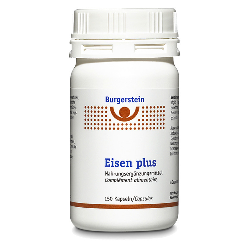 Burgerstein Eisen plus Kapseln 150 Stück Burgerstein Eisen plus Kapseln 150 Stück