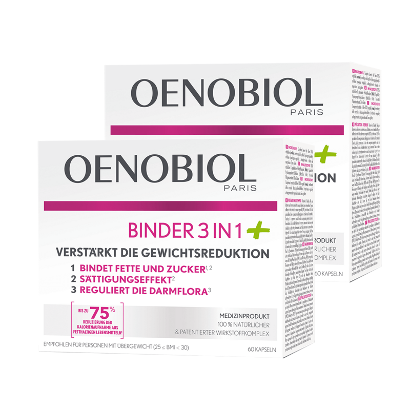 Oenobiol Binder 3 in 1 Plus Kapseln 60 Stück