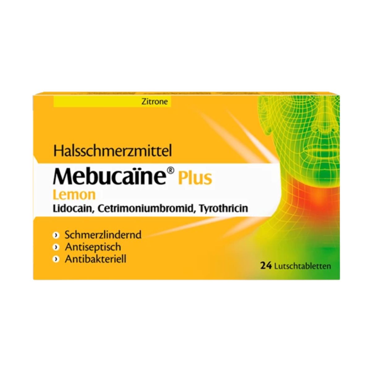 Mebu-Lemon Lutschtabletten 24 Stück