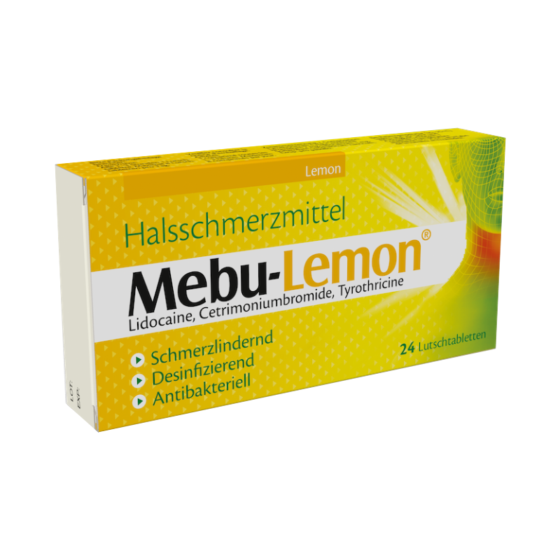Mebu-Lemon Lutschtabletten 24 Stück