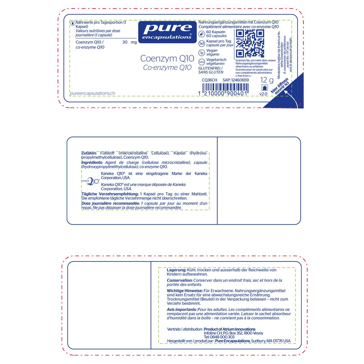 Pure Coenzym Q10 Kapseln Dose 60 Stück Pure Coenzym Q10 Kapseln Dose 60 Stück