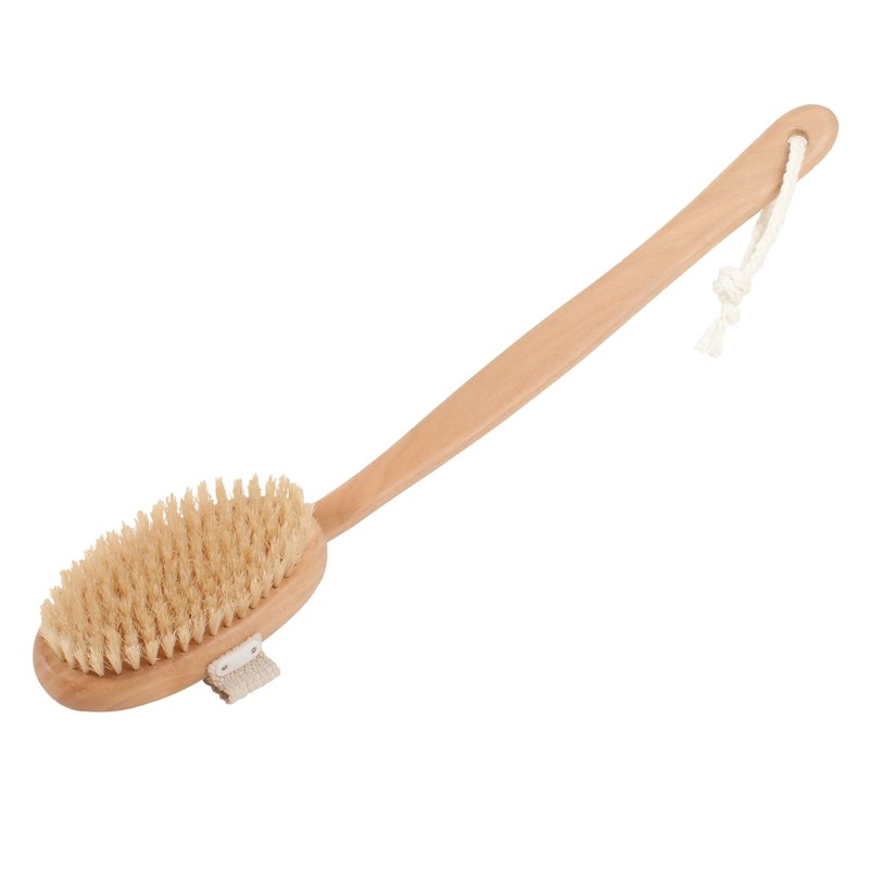 BADEBÜRSTE mit Naturborsten und gebogenem Stiel 60076 BADEBÜRSTE mit Naturborsten und gebogenem Stiel 60076